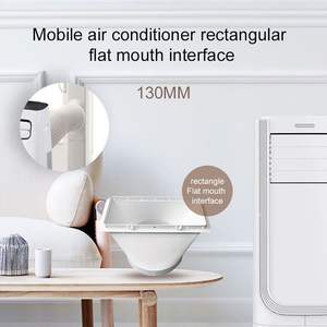 Accessoire rectangulaire à <span class=keywords><strong>bouche</strong></span> plate pour climatiseur, accessoire de climatisation, vente en gros, mm - Product Image 2