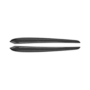 New Style Model 3/Y Dry Carbon Fiber Trim Strip Patch Type Real Carbon Fiber Door Panel Trim Strip Parts Accessories