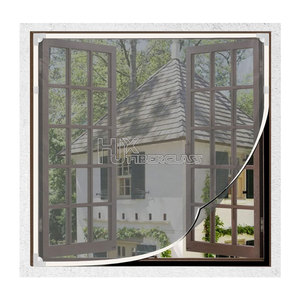 Adjustable DIY <strong>Magnetic</strong> <strong>Window</strong> <strong>Screen</strong> Modern Design with PVC Frame Fiberglass Mesh Fits Any Size for Living Room Application - Product Image 1