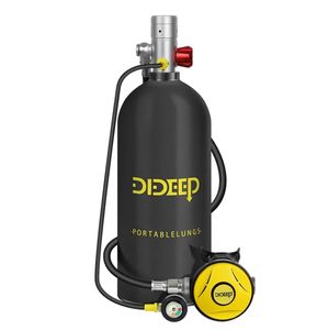DIDEEP <span class=keywords><strong>Respirator</strong></span> tangki oksigen bawah Air 3L 30-50 menit, tangki udara Scuba Aluminium tekanan tinggi - Product Image 4