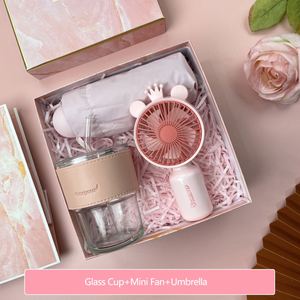 Coffrets cadeaux personnalisables pour demoiselles d'honneur/invités, souvenirs promotionnels pour mariage/Saint-Valentin/anniversaire avec logo, mug et parapluie pour femmes - Product Image 2