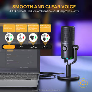 MAONO-Kit de micrófonos de condensador USB para juegos, Kit de micrófonos RGB de Doble Modo, regalo de Navidad - Product Image 6