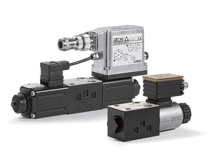 Valvola di controllo direzionale a solenoide a centro chiuso a 4/3 vie DHA-0631/2/M24DC25/BT, ISO 4401 misura 06 (CETOP 3), 24V DC, controllo manuale - Product Image 4