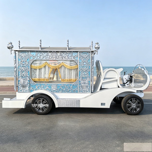 Exquisito Coche Fúnebre Pulido a Mano con Tratamiento de Superficie Resistente al Desgaste para el Transporte de Ataúdes - Product Image 1