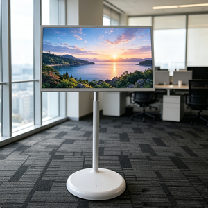 Afficheur numérique intelligent mobile de 19 à 32 pouces, écran tactile FHD, <span class=keywords><strong>Android</strong></span> 13.0, téléviseur portable pour magasin de détail et centre commercial - Product Image 3