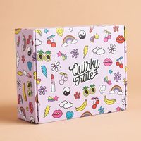 Boîte cadeau en carton ondulé auto-montable recyclable de luxe pour chaussettes, marques haut de gamme, personnalisée, avec lamination brillante mate et gaufrage