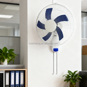 Ventilateur mural électrique numérique en métal de 18 pouces avec télécommande et minuterie pour usage domestique - Product Image 1