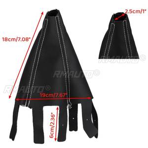 For Honda CR-V CRV 2006 2007 2008 2009 2010 2011 Gear Shift Collar PU Leather Gaiter Boot <b>Cover</b> Car Accessories - Product Image 6