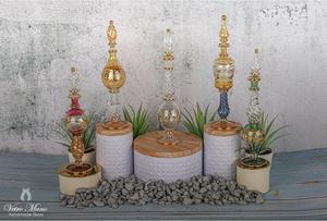 Égyptien Bouteilles de Parfum En Verre - Product Image 2