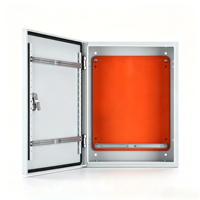 Boîtier de distribution extérieur étanche en acier avec revêtement en poudre, en ABS, PC et métal, niveau de protection IP65, boîte de commutation de distribution