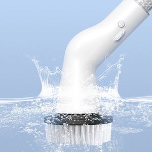 Brosse de nettoyage électrique rechargeable par USB pour évier de cuisine, baignoire de salle de bain, nettoyeur rotatif pour la vaisselle - Product Image 5