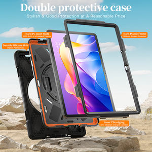 Funda resistente de silicona a prueba de golpes para tableta para <span class=keywords><strong>Xiaomi</strong></span> Redmi <span class=keywords><strong>Pad</strong></span> 2 2025 11 pulgadas incorporada 360 soporte giratorio correa de mano para hombro - Product Image 5