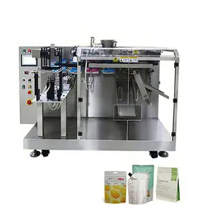 Máquina de embalagem de pó de baunilha, alta precisão, pacote de enchimento, leite, doypack pré-feita, máquina de embalagem