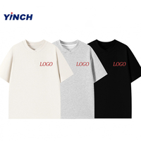 T-shirt Homme LAYENNE Fournisseur Chine Grande Taille 270g Streetwear Décontracté T-shirt Designer Vente en Gros pour l'Exercice
