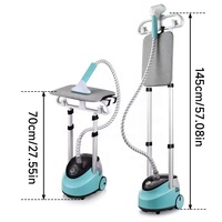 PANCERKA Défroisseur Vapeur Vertical de Haute Qualité pour Vêtements, Défroisseur à Vapeur sur Pied pour Usage Domestique et Commercial