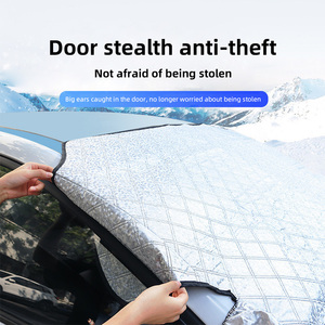 Housse de pare-brise de voiture universelle pour l'hiver, la neige, la poussière, le gel, pliable et portable - Product Image 5