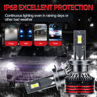 DGLS - Faro Delantero LED M8 PRO en Oferta, Súper Brillante, 15000 Lúmenes, 150 W, Focos LED para Automóvil, Bombilla LED para Coche, H4 H7 H11 HB3, Luces LED