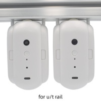 Robot Inteligente para Cortinas con WiFi Tuya, Abridor Automático de Cortinas para Rieles en U y T, Automatización para Hogar y Hotel