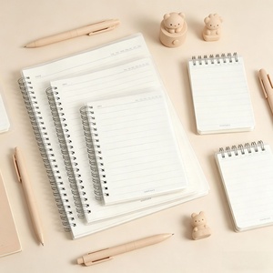 En stock – Carnet spirale givré PP B5/A5/A6 – Bloc-notes <span class=keywords><strong>simple</strong></span> à grille épaisse – Cadeau – Vente en gros - Product Image 1