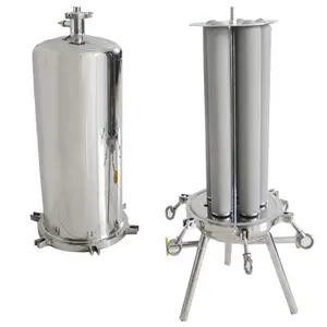 High Quality Food Grade Cartridge Stainless Steel Filter Housing with CE Certificate