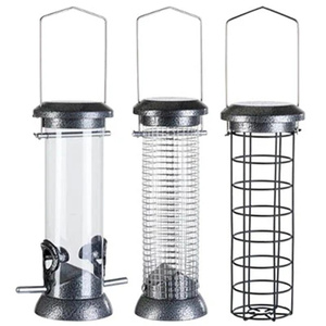 High Quality Metal Eco-Friendly Heavy Duty Triple <strong>Bird</strong> <strong>Feeder</strong> Kit Hanging Outdoor Decorative Garden Attract <strong>Birds</strong> - Product Image 1