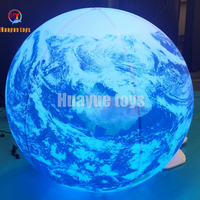 Planète gonflable LED rechargeable