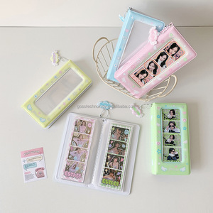 Nouveau Kpop 4 coupes Album Photo 4 emplacements Photocard Collect Holder Album Photo Offre Spéciale stockage Recueillir livre avec pendentif porte-clés - Product Image 4