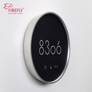 Tùy Chỉnh Led Bảng Điều Chỉnh Thép Không Gỉ Căn Hộ Acrylic Cửa Khách Sạn Dấu Hiệu Dẫn Ánh Sáng Phòng Khách Sạn Số Dấu Hiệu Với Dnd Hệ Thống - Product Image 5