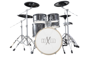 Batería Electrónica Acústica HXM XD-2000-KM con Parches <span class=keywords><strong>de</strong></span> Malla <span class=keywords><strong>de</strong></span> Poliéster <span class=keywords><strong>de</strong></span> Doble Capa, Cámara <span class=keywords><strong>de</strong></span> Polimadera y Conector para Auriculares - Product Image 1