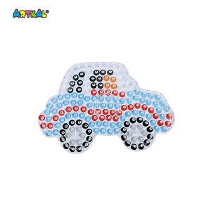 10mm Artkal <span class=keywords><strong>Hama</strong></span> Voiture Modèle Perles Pegboard XP07 - Product Image 1