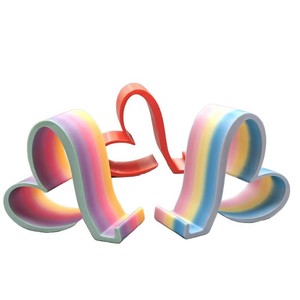 Heart Shaped Phone Stand Flexible Desktop Holder For Home Decoration Valentine Gift - Product Image 5
