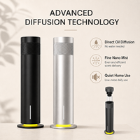 Diffuseur d'arômes silencieux électrique sans eau, nébuliseur portable sans fil pour chambre à coucher, salle de lecture et usage hôtelier
