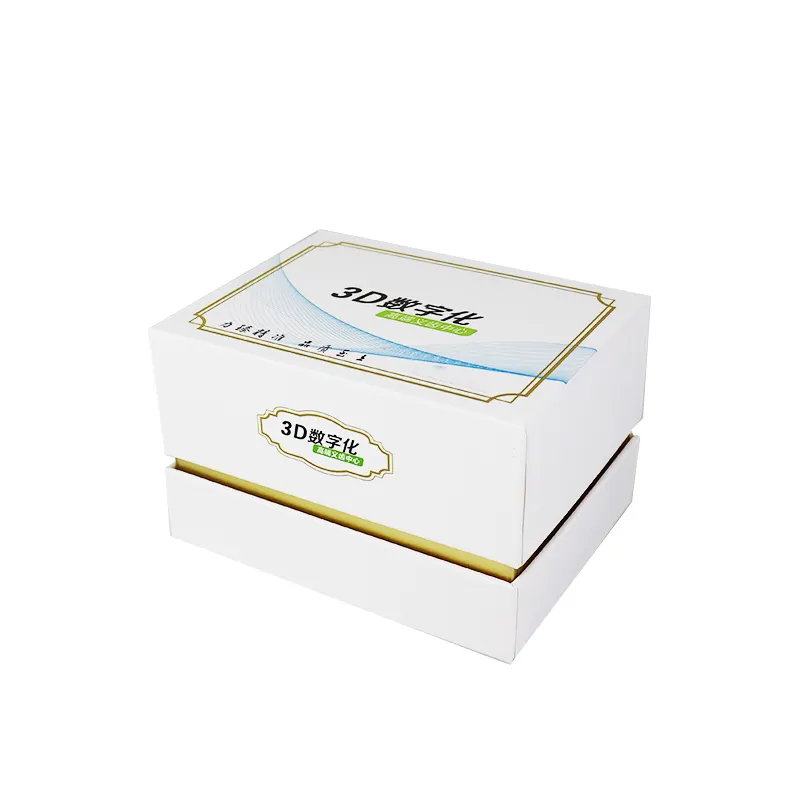 Custom Logo Size Digital Products Lid And Base Gift Packaging Paper Box With Eva Foam Insert