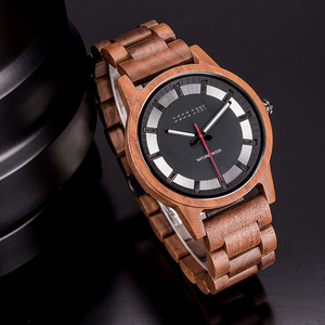 DODO DEER Montres de luxe pour hommes 2020 Montre de mode pour femmes Montre Curren Bois Chine Original MIYOTA Ronde Analogique Décontractée - Product Image 3