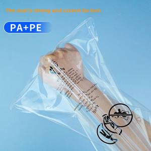 Bolsa de embalaje de advertencia de fábrica transfronteriza de <span class=keywords><strong>Amazon</strong></span>, bolsa de compresión <span class=keywords><strong>al</strong></span> vacío con cremallera <span class=keywords><strong>para</strong></span> ropa, zapatos deportivos de Yoga, calcetines - Product Image 4