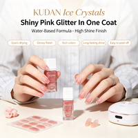 KUDAN 20Y Vernis à ongles à l'eau facile à retirer, tons terreux, séchage rapide, sans odeur, CPNP HALAL ISO22716, OEM, vente en gros, faible MOQ