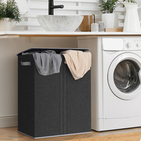 Panier à linge polyvalent pour un rangement du linge sale soigné et organisé