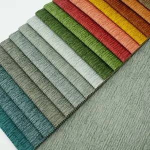 Rembourrage d'usine en gros 100% polyester tissu de canapé en velours imprimé coloré