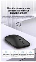 Accessoires d'ordinateur portable personnalisés en usine OEM Souris sans fil 3D ergonomique optique 1200DPI 2.4G
