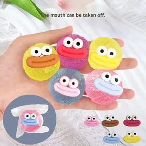 Bola Permen Buatan Tangan untuk Mainan Penghilang Stres, Rebound Lambat, Bulu Pendek, 31-50cm untuk Semua Usia, Gadget Kreatif Kustom - Product Image 6