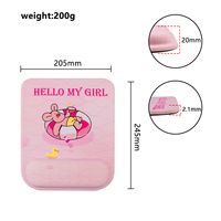 Tapis de souris ergonomique en mousse à mémoire, 1 pièce, avec Support de poignet pour Gel, pour ordinateur de bureau et portable