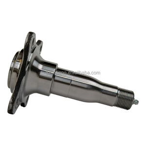 Axe de <span class=keywords><strong>remorque</strong></span> neuf avec <span class=keywords><strong>bride</strong></span> de frein à souder et lubrification par broche en acier - Product Image 1