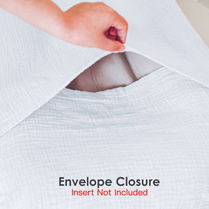 Kustom 80x55cm 100% katun organik sarang bayi Crepe penutup bayi kain kasa kursi bantal penutup untuk bayi baru lahir tidak termasuk - Product Image 4