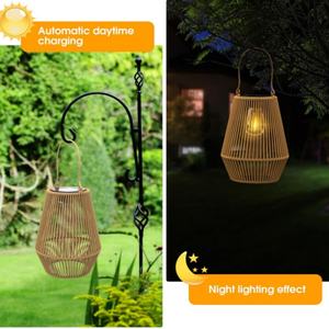 Lámparas Solares Impermeables para Exteriores, Lámparas Solares Colgantes para Jardín, Patio, Terraza, Césped, Camino, Decoración, Regalo para Mujeres, Mamá - Product Image 5
