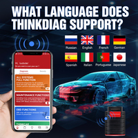 ThinkDiag-lector de código obd2 obdii, herramienta de diagnóstico de todos los sistemas, reinicio de 15, escáner Thinkdiag, Versión 4,0 antigua