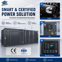 Générateur au gaz naturel Nengron 120 kW CANBUS à faible consommation de carburant, démarrage automatique, démarrage à distance, IP67 pour centre de données, télécommunications, certifié CE