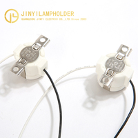 Plafonnier Raccords d'éclairage Douilles d'ampoule de haute qualité 250V 1000W Base de lampe en céramique pour veilleuses E11