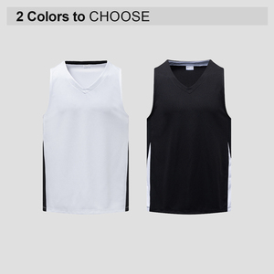 Camisetas sin Mangas Extra Grandes, Transpirables y de Secado Rápido con Logotipo Personalizado, Camiseta Deportiva de Baloncesto de Poliéster para Gimnasio, Running y Entrenamiento para Hombre - Product Image 2