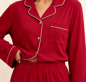 OEM ODM Modal Breathable Soft Women's Bridal Pajamas Sleepwear Custom Ropa De Mujer Winter <b>Pyjamas</b> Vietnam Factory - Product Image 2