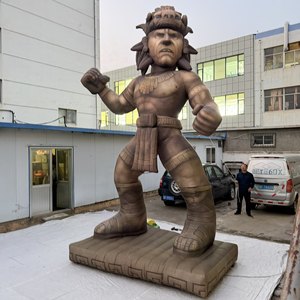 Modelo de Guerrero Inflable de 5.5m de Altura, <span class=keywords><strong>Forma</strong></span> Personalizada, Estatua de Personaje de <span class=keywords><strong>Película</strong></span> Inflable para Exhibición - Product Image 4